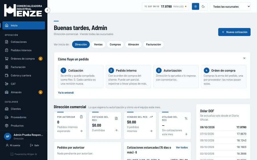 Solución a medida — trabajo hecho para Henze